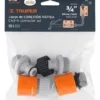 Juego De 5 Conectores Rapidos 34 Abs Sistema Click Truper