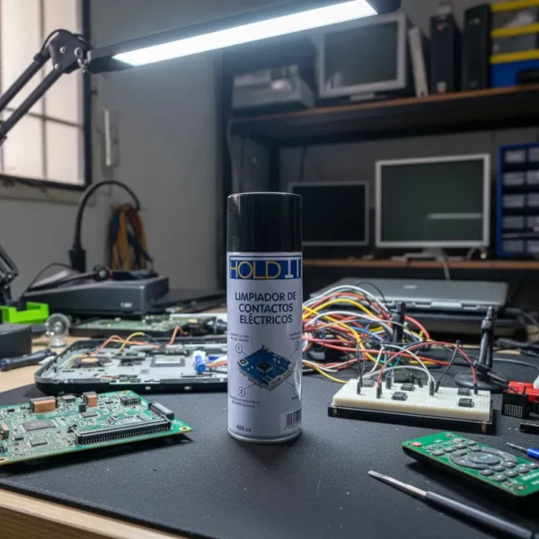 Caja X 6 Limpiador De Contactos Electricos Electronicos 400 Ml Holdit