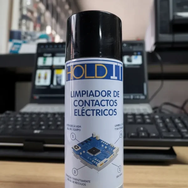 Caja X 6 Limpiador De Contactos Electricos Electronicos 400 Ml Holdit