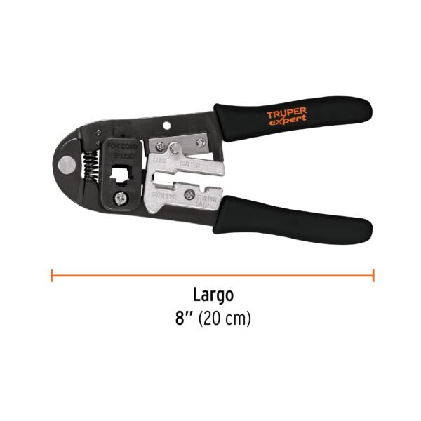 Pinza Ponchadora Módulos Intercambiables Rj-45 Truper 18342