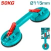 Chupa Ventosa Doble Capacidad 50 Kg Para Vidrio Total Tsp02