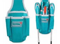 Porta Herramientas Para Cinturon Funda + 4 Bolsillos Total