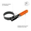 Llave De Banda Metálica 3 34' Truper Color Naranja