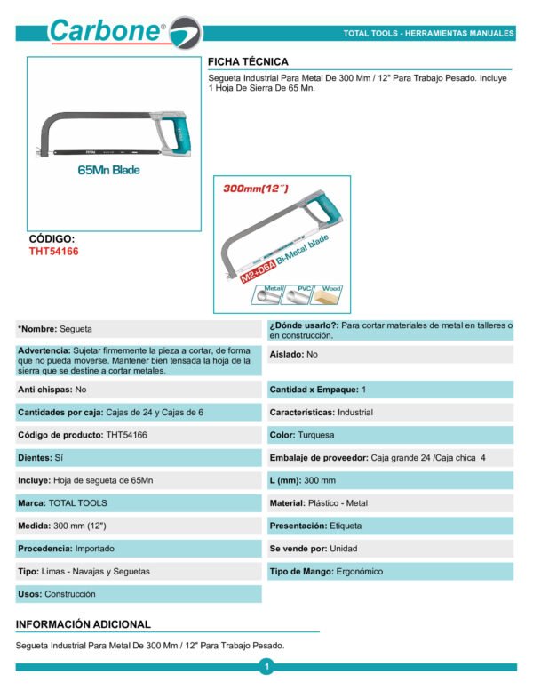 tht54166-segueta-industrial-para_001 Marco Segueta 12 Total (tht54166)