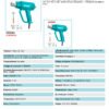 Pistola De Calor 550° Pesado Utb16078 Reemplaza utb20036