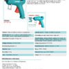 Pistola De Pegar Silicona Eléctrica Total Color Turquesa