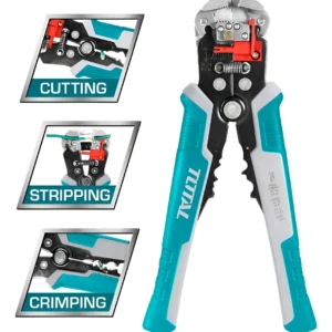 Alicate Pelacable 8-1/4" Multifuncion Crimpar Y Corta Total