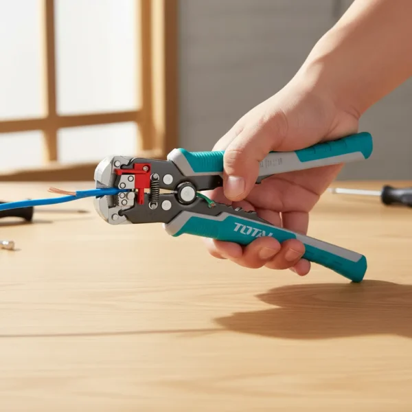 Alicate Pelacable 8-1/4" Multifuncion Crimpar Y Corta Total