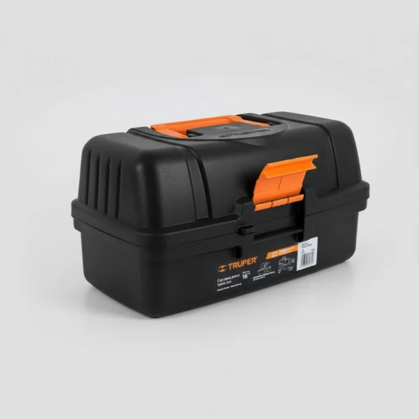 5 Caja Organizador Para Herramienta 16'' - 3 Bandejas Truper