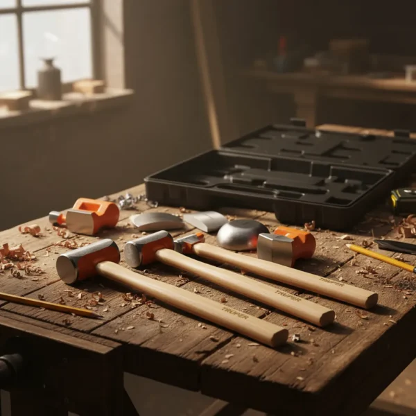 5 Juego De 7 Martillos Y Entibadores Para Latoneria - Truper