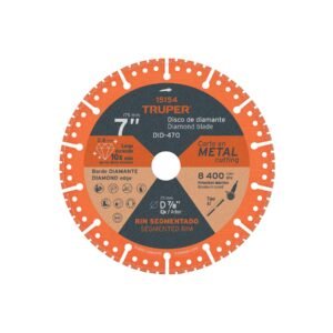 Disco De Diamante De 7 X 2.8 Mm, Corte De Metal, Truper