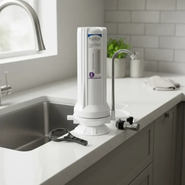 D_NQ_NP_2X_627898-MCO97664978114_112025-F Purificador De Agua De 1 Etapa Pkf-1t Purikor Blanco