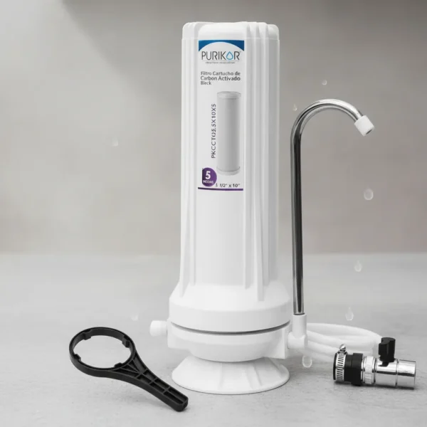 D_NQ_NP_2X_960426-MCO97664980678_112025-F Purificador De Agua De 1 Etapa Pkf-1t Purikor Blanco