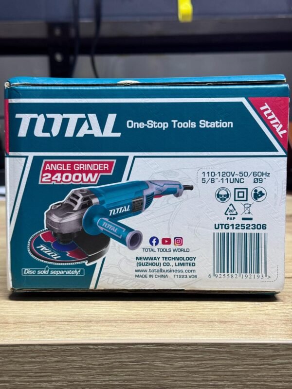 Pulidora 9'' Uso Industrial 2400w 120v Electrica Total