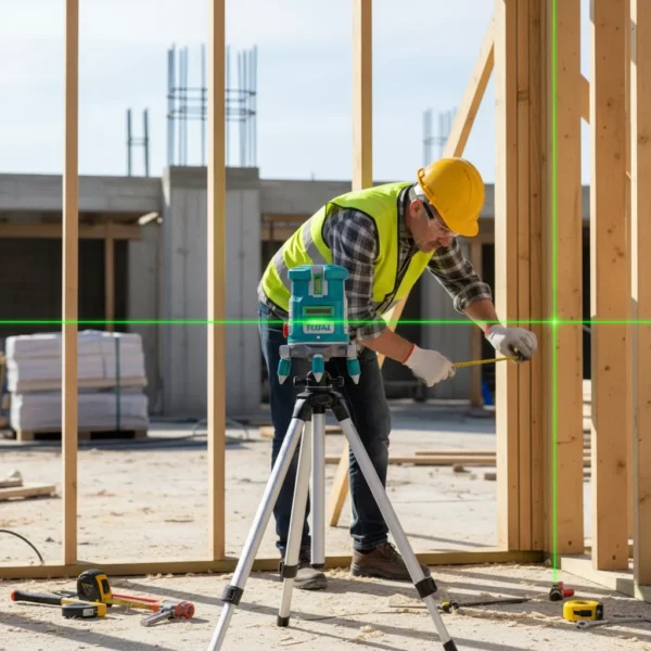 Nivel Láser Autonivelante Luz Verde 30m - 5 Lineas Total