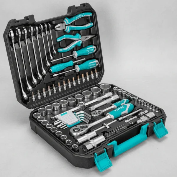 D_NQ_NP_2X_786832-MCO100068767783_122025-F Caja Kit De Herramientas X 100pzs Llaves Y Copas P/mecanico Total