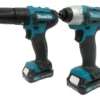 Combo Taladro Percutor 28nm + Atornillador Inalambrico 110nm Makita