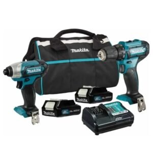 Combo Taladro Percutor 28nm + Atornillador Inalambrico 110nm Makita