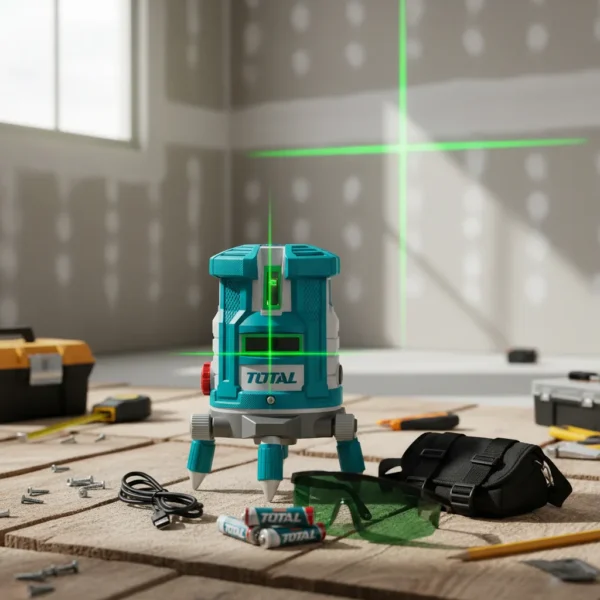 Nivel Láser Autonivelante Luz Verde 30m - 5 Lineas Total