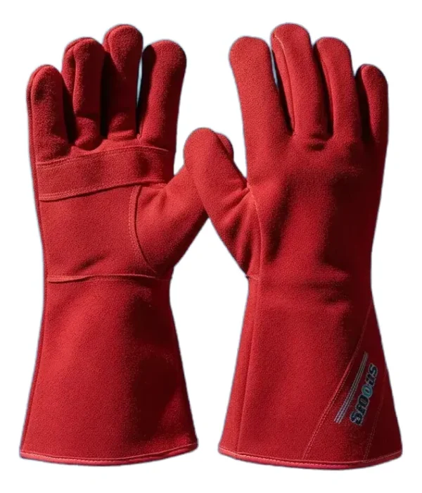 GUANTES SOLDADOR 41CM 10/XL CUERO Y KEVLAR INDUSTRIAL